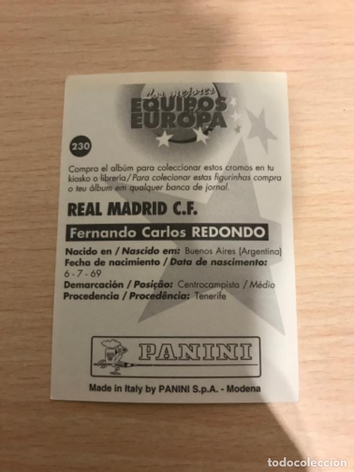 &Aacute;lbum de f&uacute;tbol completo: Redondo - Foto 2