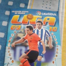 Álbum de fútbol completo: COLECCION COMPLETA LIGA 2009-10 CON TODO LO EDITADO, INCLUSO LOS QUIEN ES. Lote 306481678