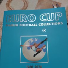 Caderneta de futebol completa: PANINI EURO CUP FOOTBALL COLLECTIONS 1980 - 2020. NUEVO FACSIMIL DE LOS ALBUMES DE LOS EUROPEOS. Lote 349085219