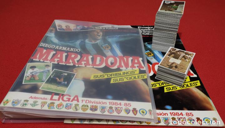 Carte Maradona Cromos Esport 1984-85 - Sus Driblings Sus Goles #98 (FC Barcelone)