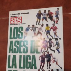 Álbum de fútbol completo: ÁLBUM LOS ASES DE LA LIGA AS 1987 88 COMPLETO