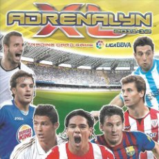 Álbum de fútbol completo: ALBUM DE FUTBOL ADRENALYN 2011/2012 CON 394 FICHAS