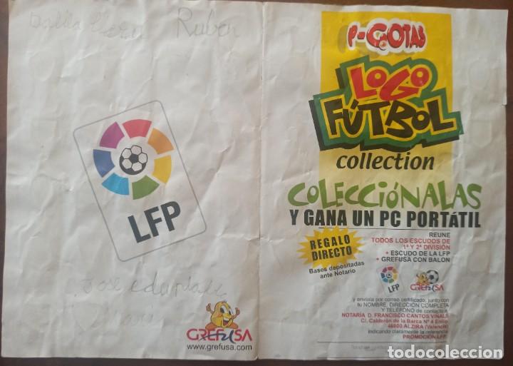álbum grefusa escudos fútbol 1 y 2 lfp - Álbumes Fútbol Completos en todocoleccion - 318674818
