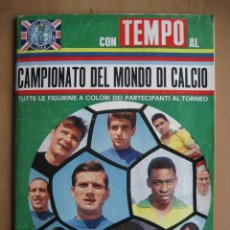 Caderneta de futebol completa: 1966 ALBUM CAMPEONATO DEL MUNDO DE FUTBOL - MUNDIAL INGLATERRA 66 - COMPLETO + DVD - LEER. Lote 328209983