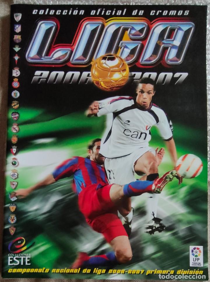 &Aacute;lbum de f&uacute;tbol completo: EDICIONES ESTE 2006 2007 COMPLETA SIN PEGAR 06 07 - Foto 1