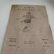Álbum de fútbol completo: ANTIGUO ÁLBUM DE FÚTBOL DEL CLUB CELTA DE VIGO 1941/42 COMPLETO. Lote 334421058