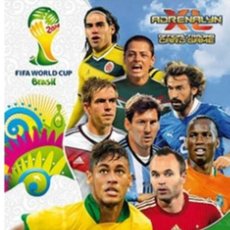 Álbum de fútbol completo: ALBUM ADRENALYN XL BRAZIL 2014 COMPLETO. Lote 335023218