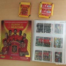Álbum de fútbol completo: COLECCIÓN COMPLETA EL ÁLBUM DE LA SELECCIÓN ESPAÑOLA CARREFOUR EURO 21 EUROCOPA 2021 ANSU FATI LEER. Lote 339912468