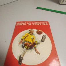 Álbum de fútbol completo: ÁLBUM FIGURAS DEL CAMPEONATO MUNDIAL DE FÚTBOL 1966 - EDITORIAL FHER - CROMOS IMPRESOS PELE, EUSEBIO. Lote 340185813