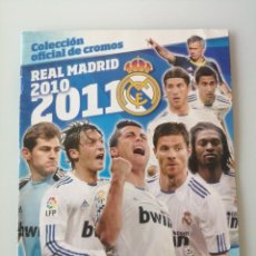 Álbum de fútbol completo: ALBUM COMPLETO REAL MADRID 2010 2011. Lote 340302283