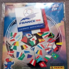 Álbum de fútbol completo: ALBUM PANINI. ”WORLD CUP FRANCE 98”. (A25) @M. Lote 340766753