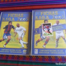 Álbum de fútbol completo: MESSI 617 MINT CONDITION ROOKIE MUNDICROMO 2005 LAS FICHAS DE LA LIGA COMPLETO 666 CARDS. REGALO 2ª.. Lote 341175773