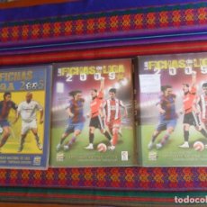 Álbum de fútbol completo: 3 MESSI, MUCHOS AUTÓGRAFOS, LAS FICHAS DE LA LIGA 2009 COMPLETO 1220 CARD MUNDICROMO. REGALO 2005.. Lote 341184803