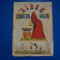 Álbum de fútbol completo: ALBUM COMPLETO DE FUTBOL LIGA 1955-1956/55-56 CONDIMENTOS CABEZA ROJA. Lote 341702733