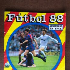 Album de football complet: ALBUM LIGA PANINI FUTBOL 88 COMPLETO CON POSTER CENTRAL COMPLETO. Lote 345214938