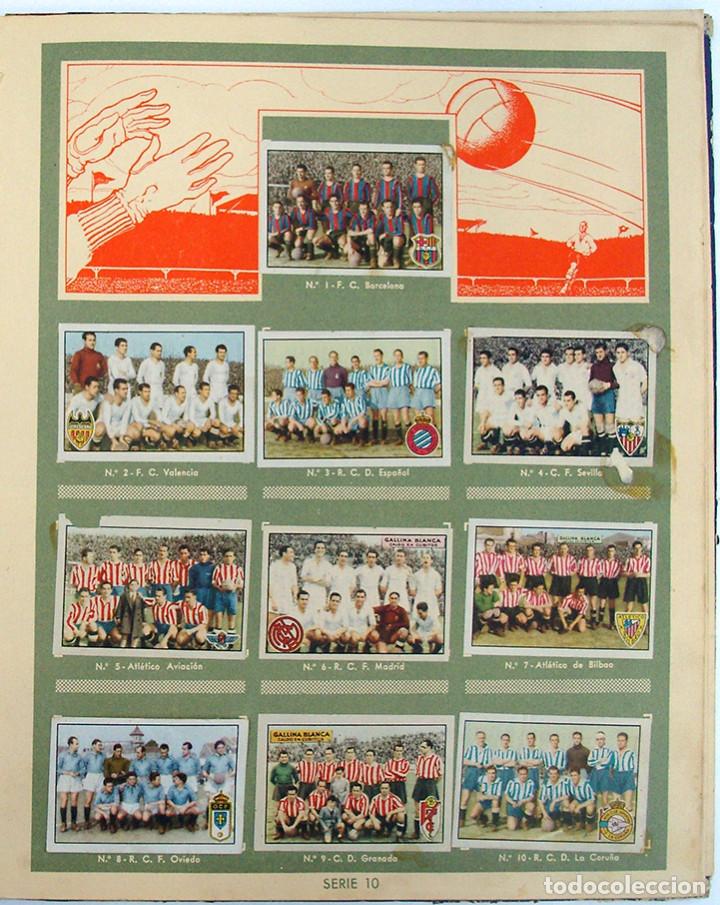 &Aacute;lbum de f&uacute;tbol completo: ALBUM 1944 Gallina Blanca. Futbol, cine, animales, castillos, flores, Colon... COMPLETO