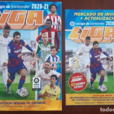 Caderneta de futebol completa: LIGA 2020/2021 ESTE 20/21 ÁLBUM DE CROMOS COMPLETO CON MERCADO INVIERNO. Lote 355097018