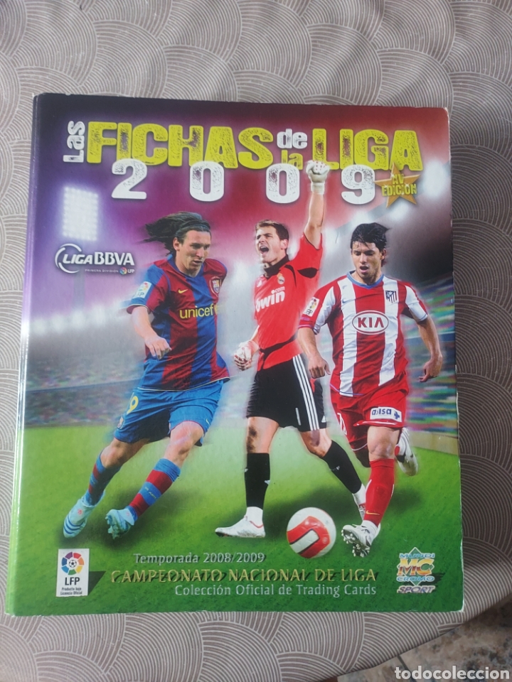 Complete Football Album: LAS FICHAS DE LA LIGA 2008 2009 COMPLETO ALBUM TAPA DURA (ES3)