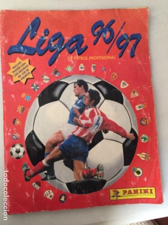 &Aacute;lbum de f&uacute;tbol completo: Liga 96/97 - Foto 1