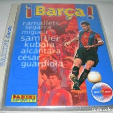 Álbum de fútbol completo: ÁLBUM MUY COMPLETO CON 232 CROMOS / CARDS CENTENARIO FÚTBOL CLUB BARCELONA 1899 / 1999 - PANINI -