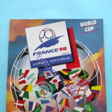 Album de football complet: ALBUM FACSIMIL MUNDIAL FRANCIA 98 COLECCION CROMOS WORLD CUP FRANCE 1998 PANINI REPRODUCCION. Lote 361455325