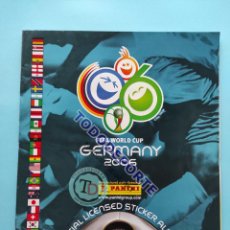Album de football complet: ALBUM FACSIMIL MUNDIAL ALEMANIA 06 COLECCION CROMOS WORLD CUP GERMANY 2006 PANINI REPRODUCCION MESSI. Lote 361455570