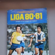 Álbum de fútbol completo: ALBUM COMPLETO LIGA ESTE 80 81 1980 1981 CON LOS 4 PINTADOS QUINI, ALEXANCO, MEGIDO Y CHURRUCA LEER. Lote 315436348