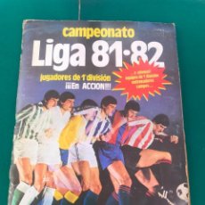 Album de football complet: S50- CAMPEONATO LIGA 81-82 EDICIONES ESTE , ORIGINAL , CASI COMPLETO, COMO NUEVO. Lote 363753395