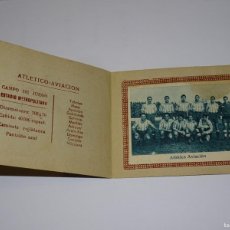 Álbum de fútbol completo: AT MADRID - ATLETICO CLUB AVIACION 1942 - 1943, EDT CASULLERAS 1942, COMPLETO, 10,5 X 8'2 CM. Lote 364422106