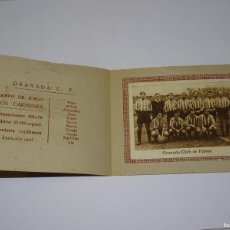 Álbum de fútbol completo: ALBUM GRANADA C DE F 1942 - 1943 , IMP. A CASULLERAS, BARCELONA, ORIGINAL. Lote 364422291