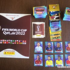 Álbum de fútbol completo: PANINI FIFA WORLD CUP QATAR 2022 COLECCIÓN COMPLETA 670 CROMOS ALBUM PLANCHA STICKERS PEGATINAS. Lote 365756671