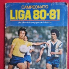 Álbum de fútbol completo: ALBUM FUTBOL CROMOS LIGA 1980 1981 80 81 EDICIONES ESTE CON DIFICILES COMPLETO ORIGINAL B1