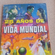 Álbum de fútbol completo: ALBUM CROMOS 25 AÑOS DE VIDA MUNDIAL SIMON DI STEFANO 1961. Lote 382268539