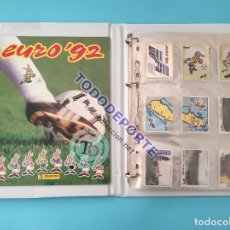 Álbum de fútbol completo: COLECCION COMPLETA PANINI EUROCOPA SUECIA 1992 ALBUM VACIO + LOTE 261 CROMOS EURO SWEDEN FULL SET 92. Lote 382407839