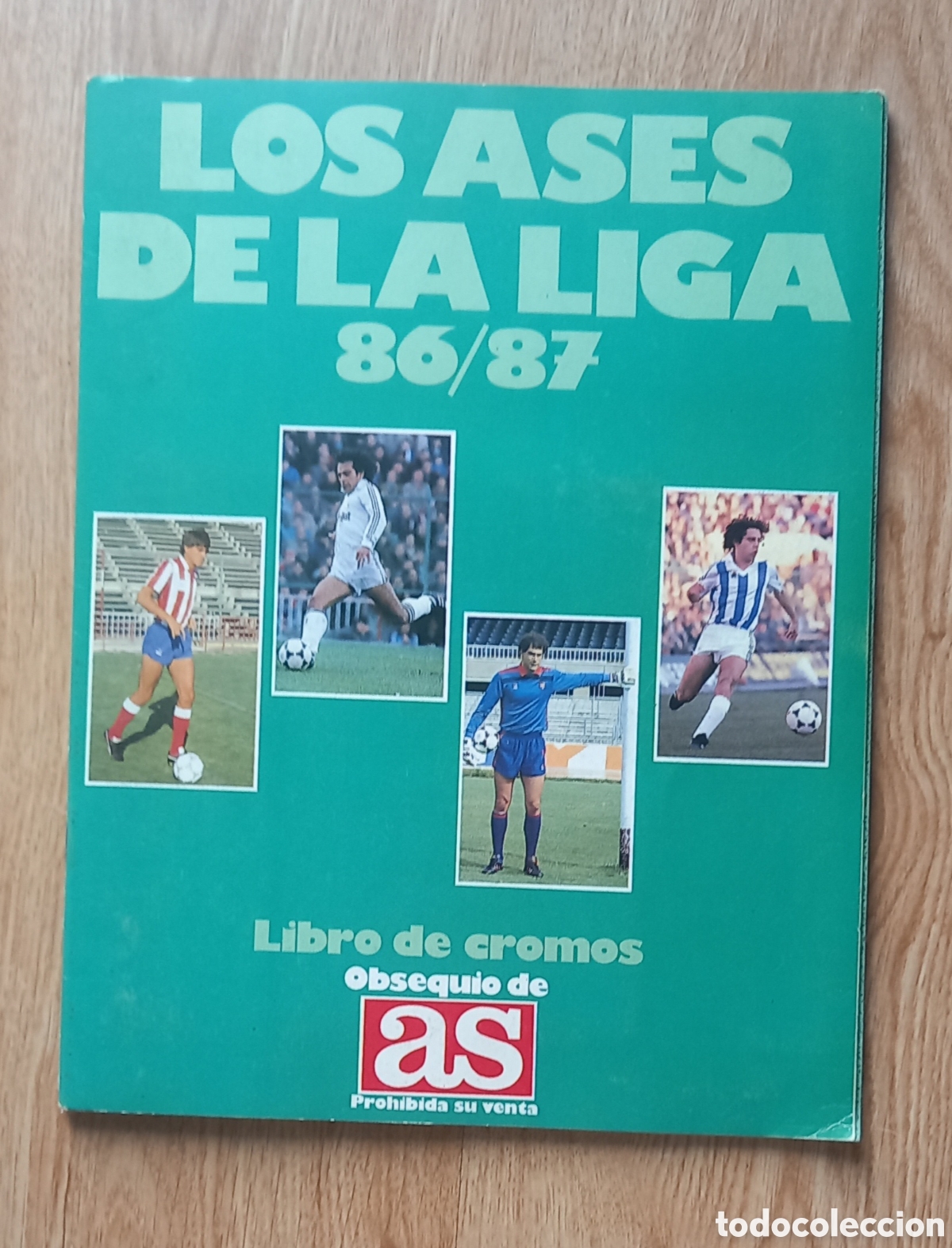 Complete Football Album: ALBUM LOS ASES DE LA LIGA 86/87 COMPLETO DIARIO AS
