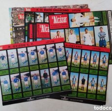 Álbum de fútbol completo: LOTE DE 19 EQUIPOS DE FUTBOL COMPLETOS, LAMINAS EL ALCAZAR ( DECADA DE LOS 60 - SIGLO XX )