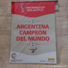 Álbum de fútbol completo: QATAR 2022 - PANINI - ARGENTINA CAMPEÓN DEL MUNDO - ALBUM COMPLETE SET 30 STICKERS (PRECINTADO). Lote 393381544
