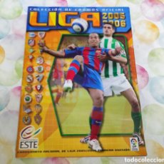 Álbum de fútbol completo: ALBUM LIGA ESTE 2005-06. Lote 395382489