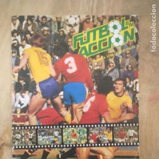Álbum de fútbol completo: FUTBOL EN ACCION DANONE ALBUM DE CROMOS COMPLETO BUEN ESTADO. Lote 397234609