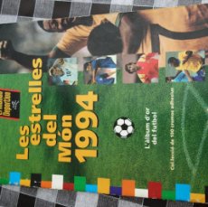 Álbum de fútbol completo: ALBUM DE CROMOS DE FUTBOL DE ESTRELLAS DEL MUNDO DE 1994. Lote 400543809