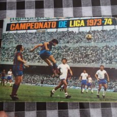 Álbum de fútbol completo: ALBUM DE CROMOS DE FUTBOL DEL CAMPEONATO DE LIGA DE 1973-74. Lote 400544204