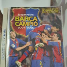 Álbum de fútbol completo: BARÇA CAMPIO - 2004 2005 ( 04-05 ) - MESSI N°62 - MESSI N°89 - MESSI N°89 - TOTAL 3 MESSI. ALBUM. Lote 400619814