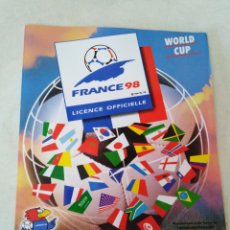 Álbum de fútbol completo: ÁLBUM FACSÍMIL FÚTBOL MUNDIAL FRANCE 98, COLECCIÓN DE CROMOS WORLD CUP PANINI. Lote 401060584