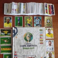 Álbum de fútbol completo: ALBUM COPA AMERICA 2019 TAPA DURA CON TODOS LOS CROMOS A PEGAR. Lote 401740564