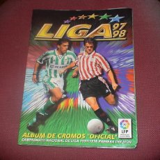 Álbum de fútbol completo: ALBUM CROMOS FUTBOL COMPLETO ESTE LIGA 1997-1998 97-98