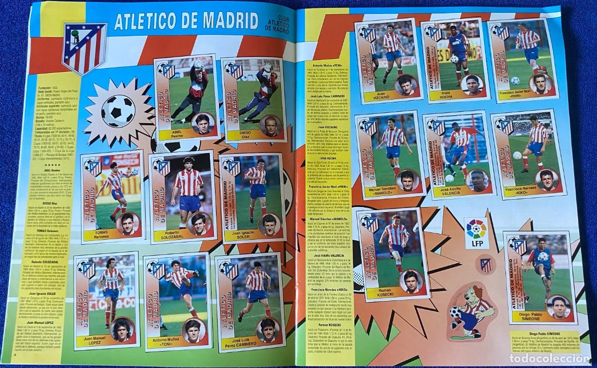 &Aacute;lbum de f&uacute;tbol completo: Liga 94-95 - PANINI &iexcl;Completo e impecable! - Foto 6