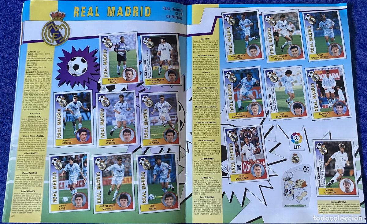 &Aacute;lbum de f&uacute;tbol completo: Liga 94-95 - PANINI &iexcl;Completo e impecable! - Foto 8