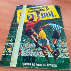 Álbum de fútbol completo: CAMPEONATOS NACIONALES DE FUTBOL 1968 ALBUM COMPLETO RUIZ ROMERO (COIB223)