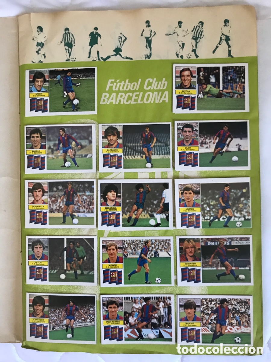 &Aacute;lbum de f&uacute;tbol completo: ALBUM ESTE 1982/83 - Foto 2