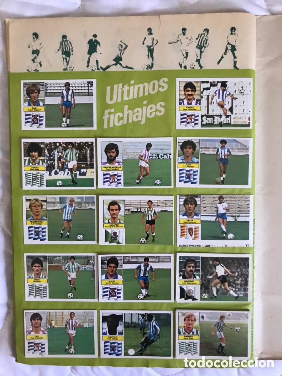 &Aacute;lbum de f&uacute;tbol completo: ALBUM ESTE 1982/83 - Foto 15